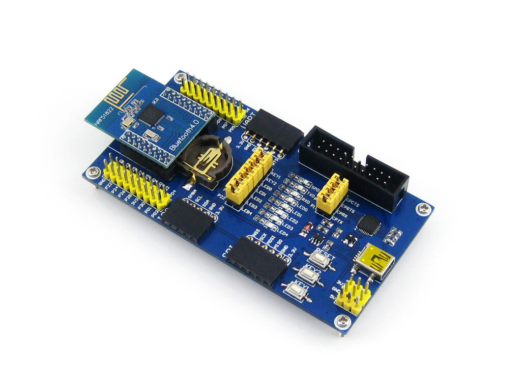 Waveshare NRF51822 Eval Kit BLE4.0 Bluetooth 2.4G Udviklingsudstyr