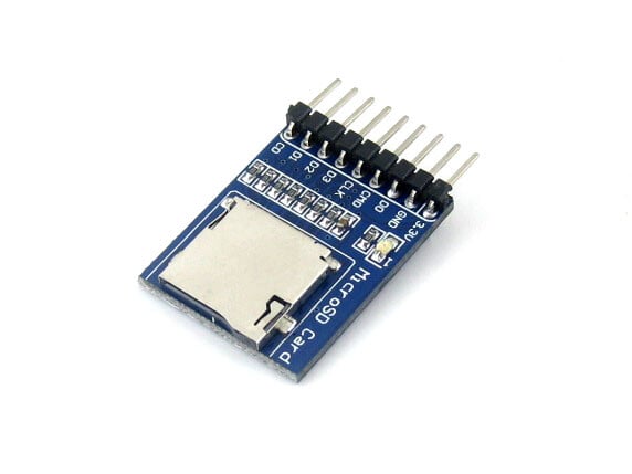 Waveshare Micro SD Storage Board, Micro SD Card Modul, SDIO/SPI Interface