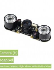 Waveshare Raspberry Pi Kamera (H) Fiskejen-linse Understøtter Natvision 5 Megapixel FFC