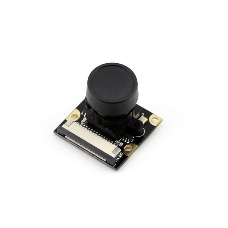 Waveshare Raspberry Pi Kamera (G) Fiskehuls-linse 5 Megapixel OV5647