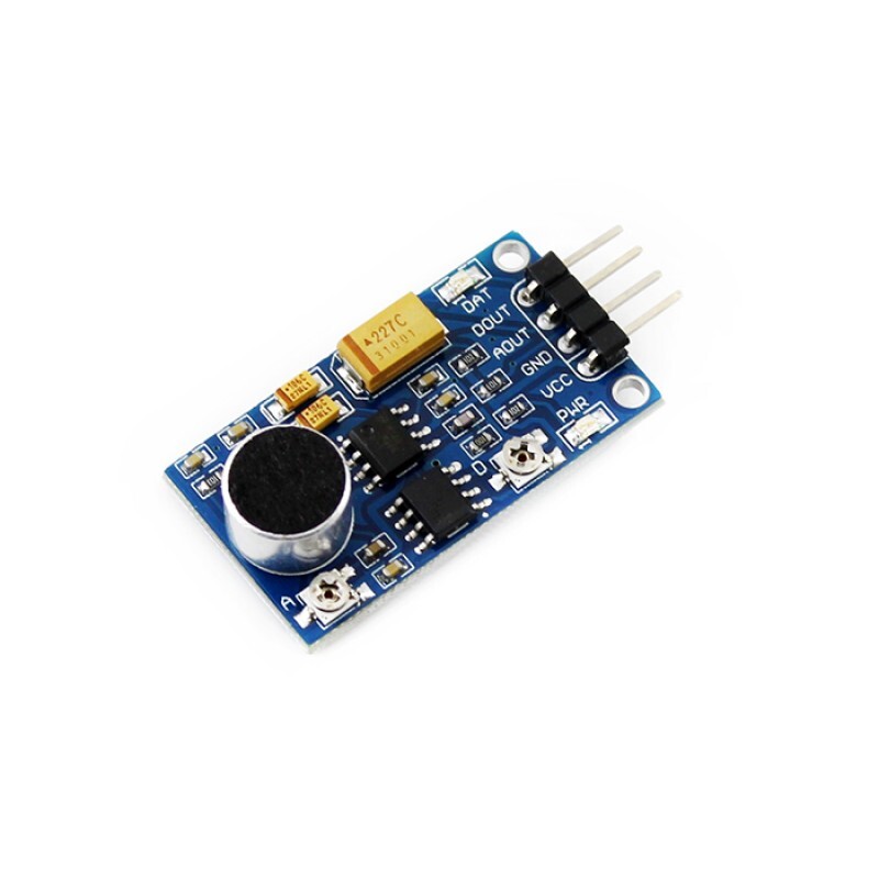 Waveshare Sound Sensor med indbygget audio Forstærker LM386