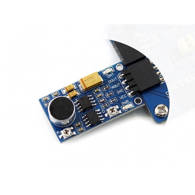 Waveshare Sound Sensor med indbygget audio Forstærker LM386