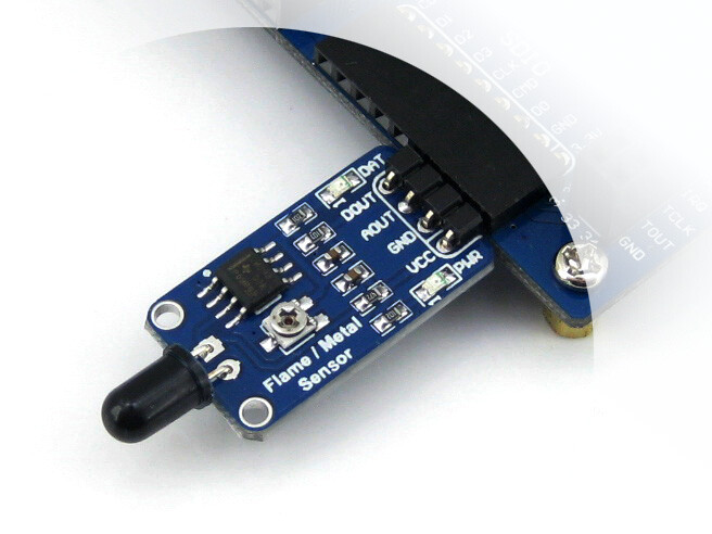 Waveshare Flammesensor Branddetektion LM393