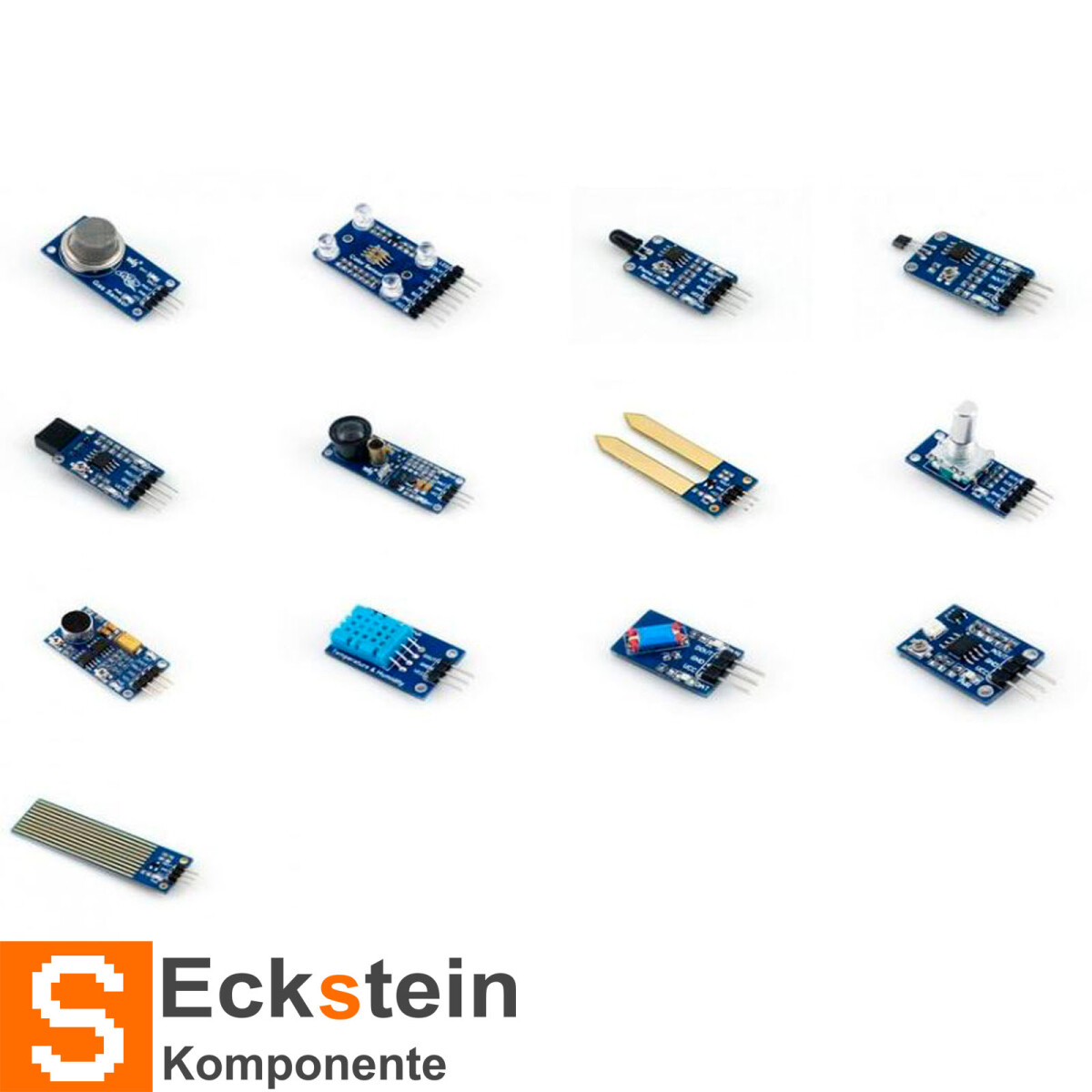 Waveshare Sensorpakke – 13 forskellige sensorer i én pakke til Arduino