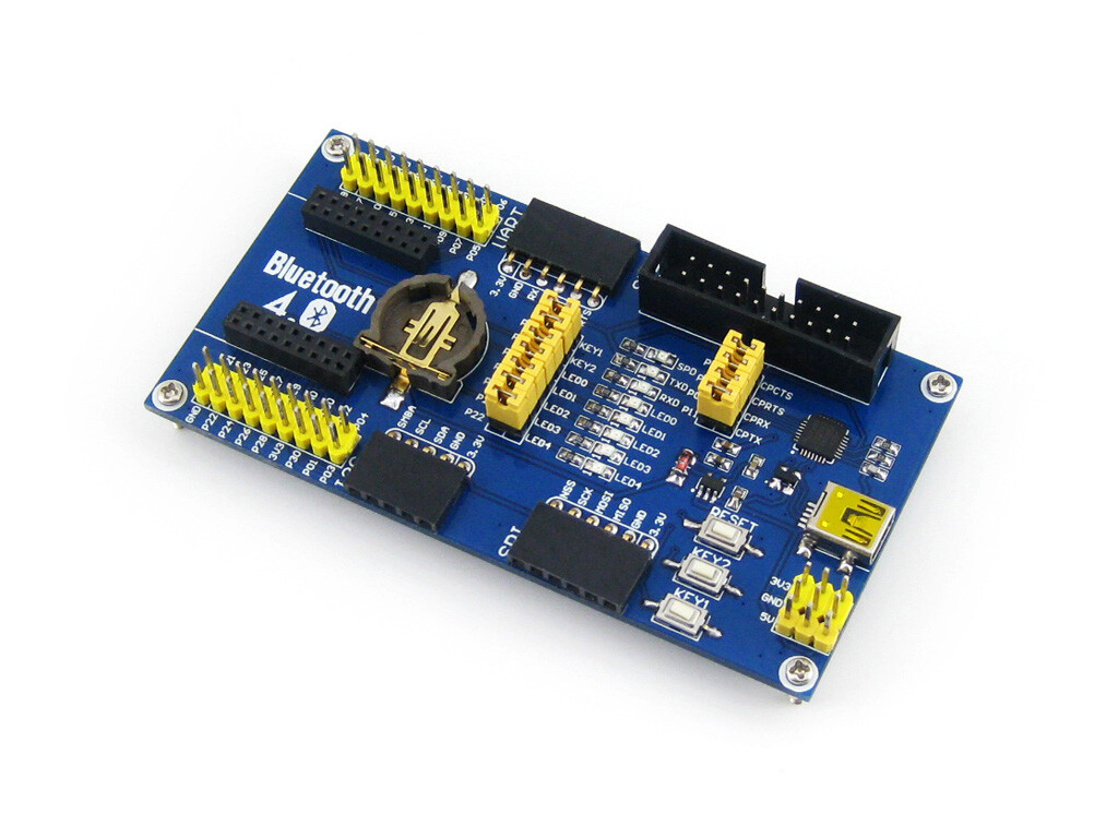 Waveshare BLE4.0 Bluetooth 2.4G Motherboard I/O udvidelsesforbindelser