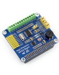 Waveshare Højkvalitets AD/DA-udvidelsesplade ADS1256 DAC8532 til Raspberry Pi