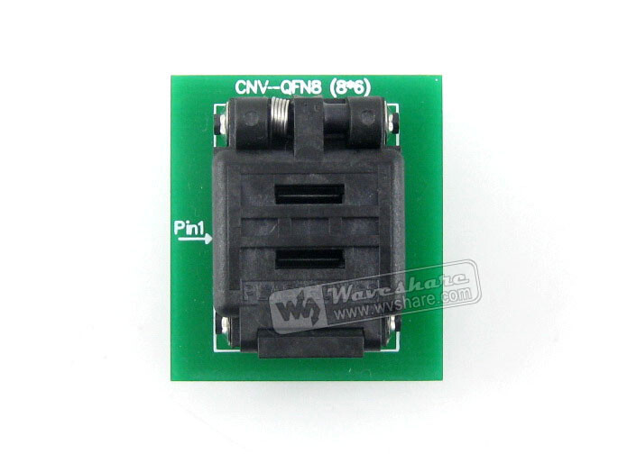 Plastronics QFN8 TO DIP8 (C) IC teststik og programmeringsadapter til QFN8 MLF8 MLP8 pakke