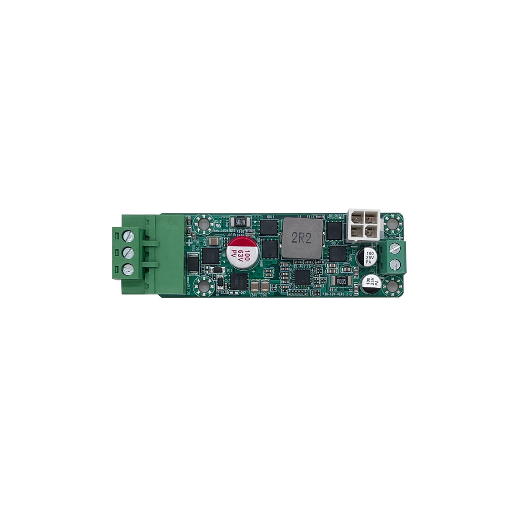 Industrielt spændingsregulator, input 9-36V til 12V, 6A output. P36-12V