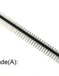 Single Double Row Pin Male Header Stiftleiste Strip 1x40 Pin Gerade(A) 5 stk