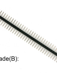 Single Double Row Pin Male Header Stiftleiste Strip 1x40 Pin Gerade(B) 5 stk