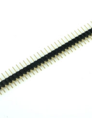 Single Double Row Pin Male Header Stiftleiste Strip 1x40 Pin Rund 5 stk