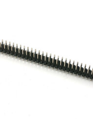 Single Double Row Pin Male Header Stiftleiste Strip 2x40 Pin Gerade 5 Stück