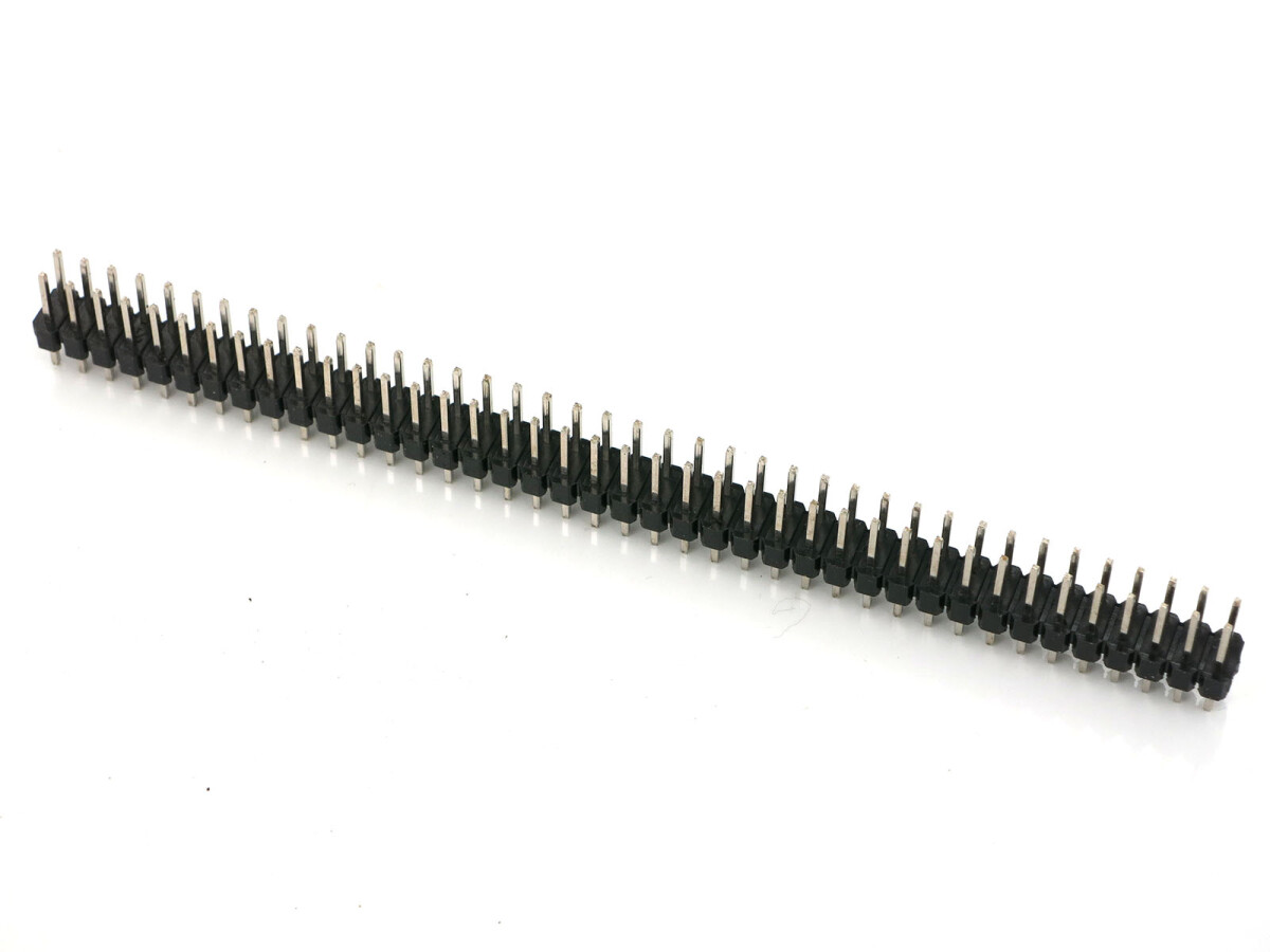 Single Double Row Pin Male Header Stiftleiste Strip 2x40 Pin Gerade 5 Stück