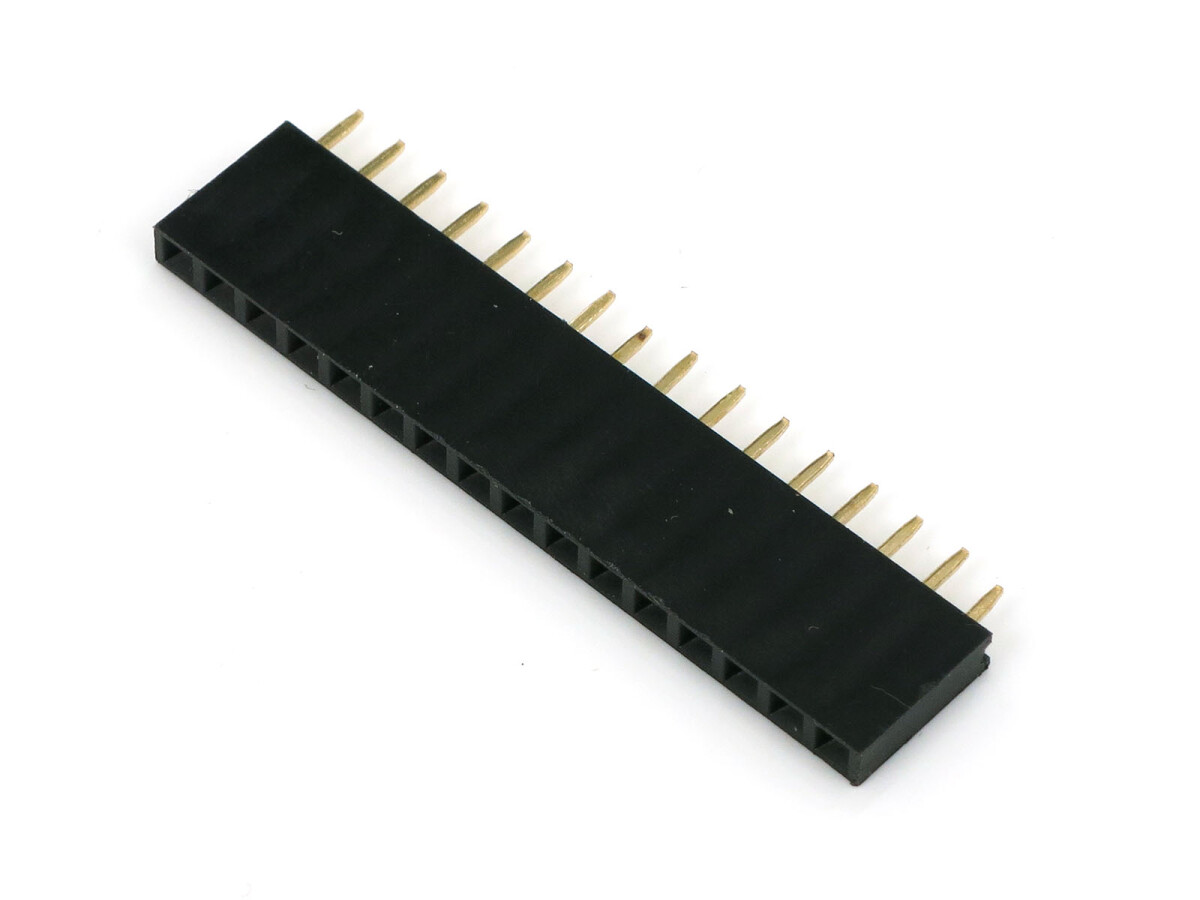 Single Double Row Pin Female Header Buchse 1x16 Pin Gerade 5 stykker