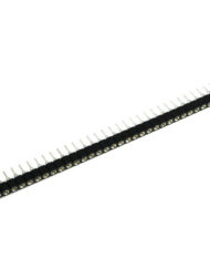 Single Double Row Pin Female Header Buchse, 1x40 Pins, rund, 5 styk