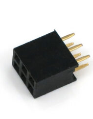 Single Double Row Pin Female Header Buchse 2x3 Pin Gerade 5 stk
