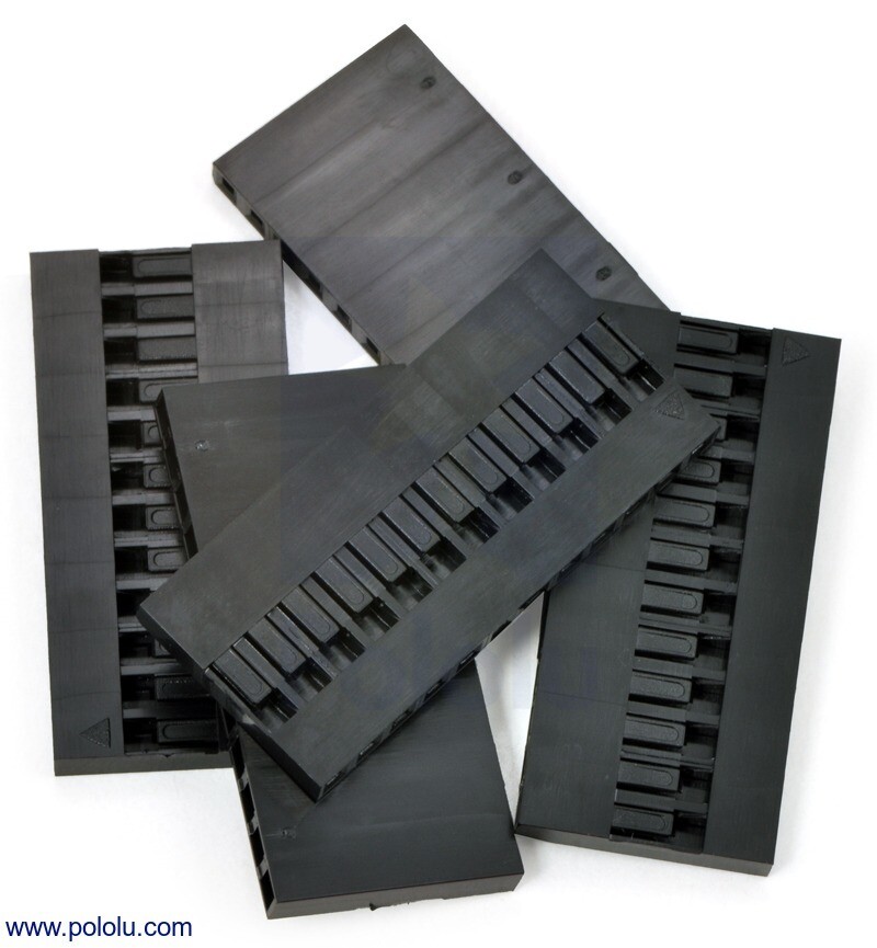 2,54mm DuPont jumper Crimp-stik Hus 1x12Pin 5 pak