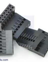 2,54mm DuPont jumper Crimp-hus Stik 2x7Pin 5 pak