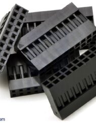2,54mm DuPont jumper Crimp-hus Stik 2x10Pin 5 pak