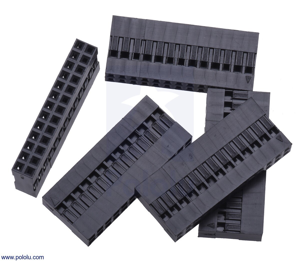 2,54mm DuPont jumper Crimp-stik Hus 2x13Pin 5 pak