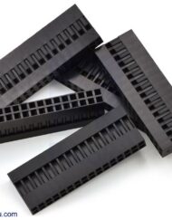 2,54mm DuPont jumper Crimp-hus Stik 2x16Pin 5 pak