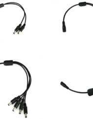 DC-stik 5,5 x 2,1 mm Y-forbinder - Stik DC-kabel til LED-strips
