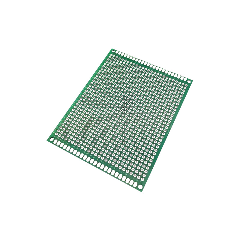 Lochrasterplatine 70x90mm Dobbeltsidet 2,54mm Prototyping Printed Circuit Board
