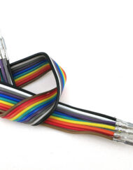 V- TEC Jumper Wires Præ-svejste terminaler Farverig sortiment Mænd-Mænd 20 cm