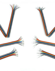 V- TEC Jumper Wires Præ-samlede terminaler Regnbue sortiment