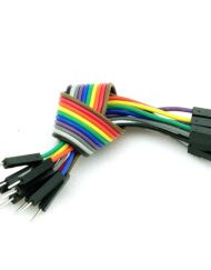 Jumpertråd 10x1Pin hun til han 20 cm Kompatibel med breadboard