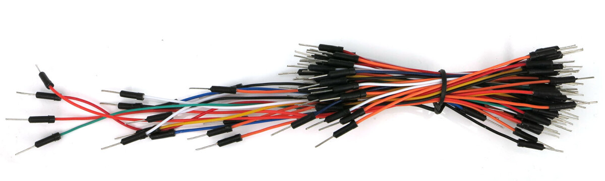 65x Breadboard-kabler, jumper, ledninger, fleksible