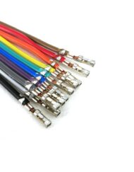 V- TEC Jumper Wires Præ-samlede terminaler 10-stk Rainbow, hun-hun, 10 cm
