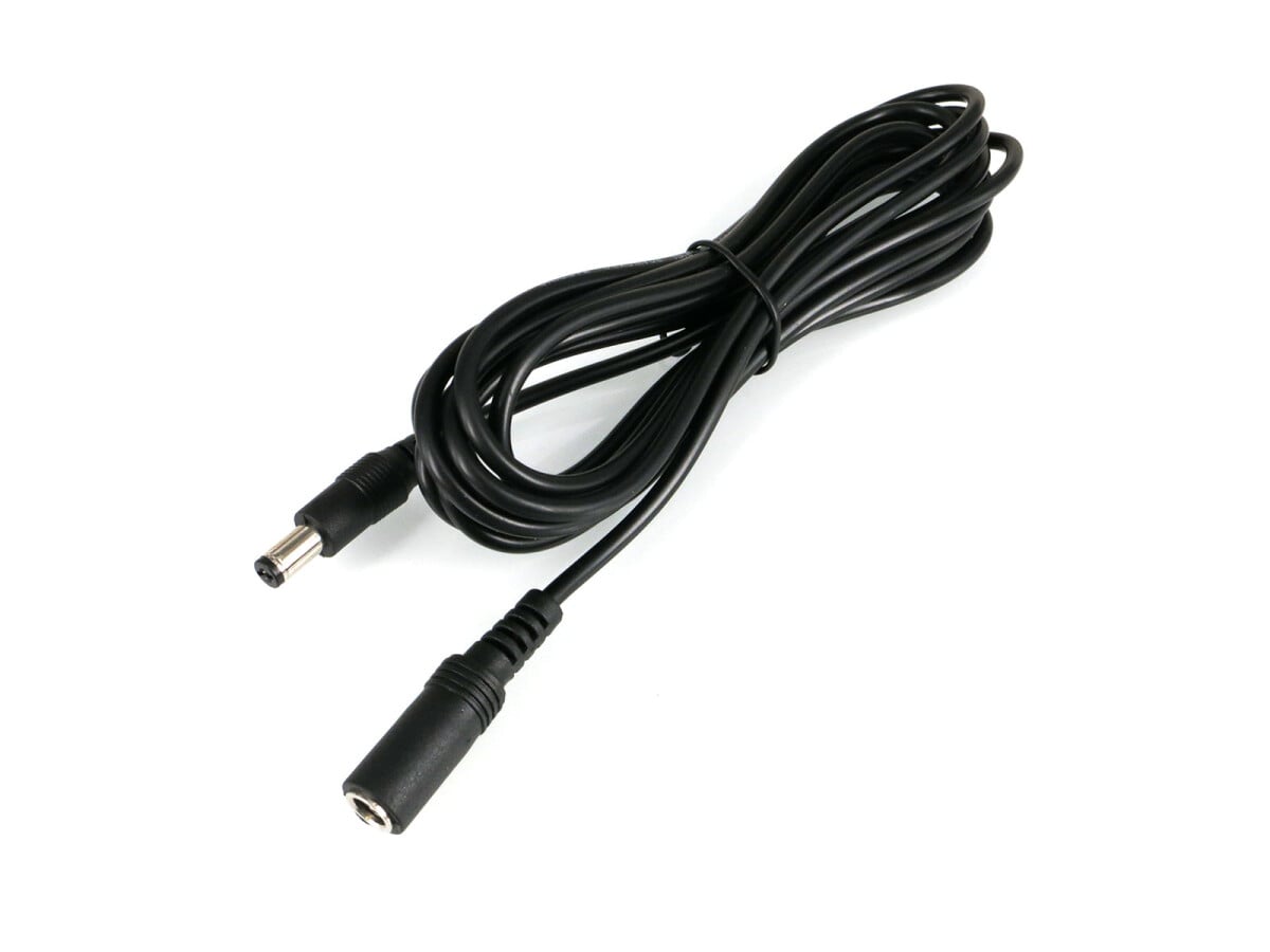 3M DC-forlænger kabel til LED-strips adapter kabel stik/stik 5,5x2,1mm