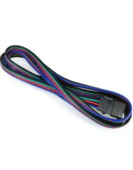 1m forbindelseskabel 4-pin JST SM stik/kontakt til 12V LED-strips