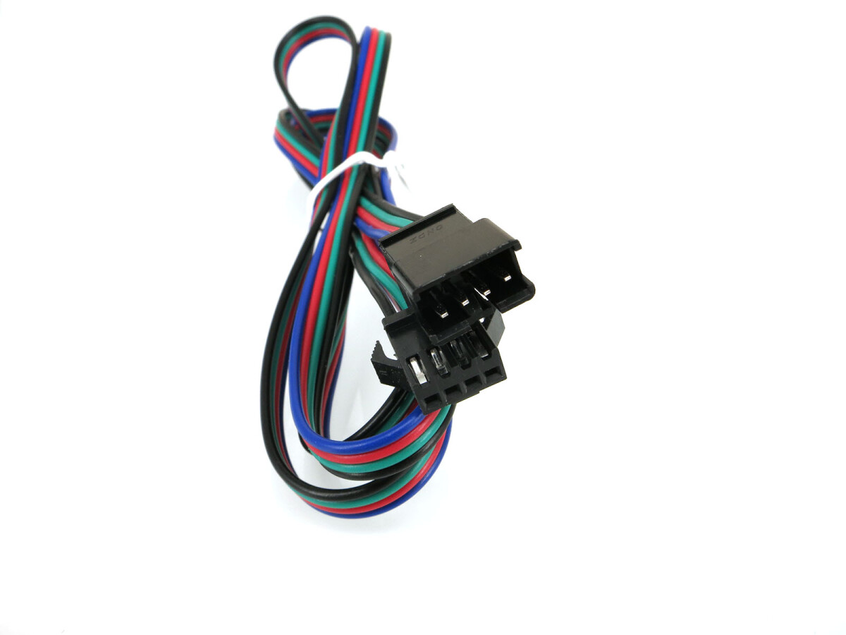 1m forbindelseskabel 4-pin JST SM stik/kontakt til 12V LED-strips