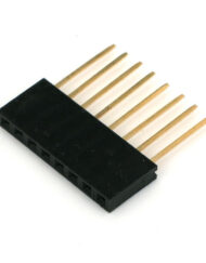 Single Double Row Pin Female Header Buchse Stribe 1x8 Pin Rett lang