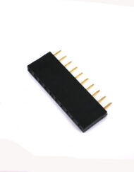 Stikdåse 1x10Pin lige standard