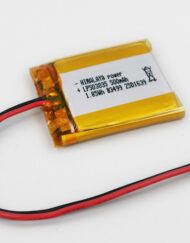 LiPo-Batteri, Lithium-Ion Polymer batteri 3,7V 500mAh med JST-PHR-2 stik LP503035