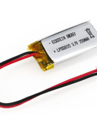 LiPo-Batteri, Lithium-Ion Polymer batteri, 3,7V 350mAh med JST-PHR-2 stik, LP552035