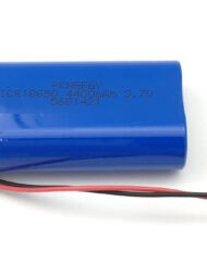 Li-Ion batteri, Lithium Ionen batteripakke, ICR18650 3.7V 4400mAh med JST-PHR-2 stik