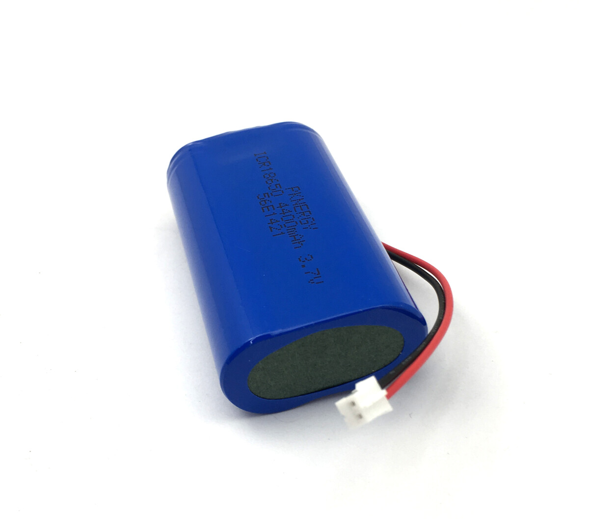 Li-Ion batteri, Lithium Ionen batteripakke, ICR18650 3.7V 4400mAh med JST-PHR-2 stik