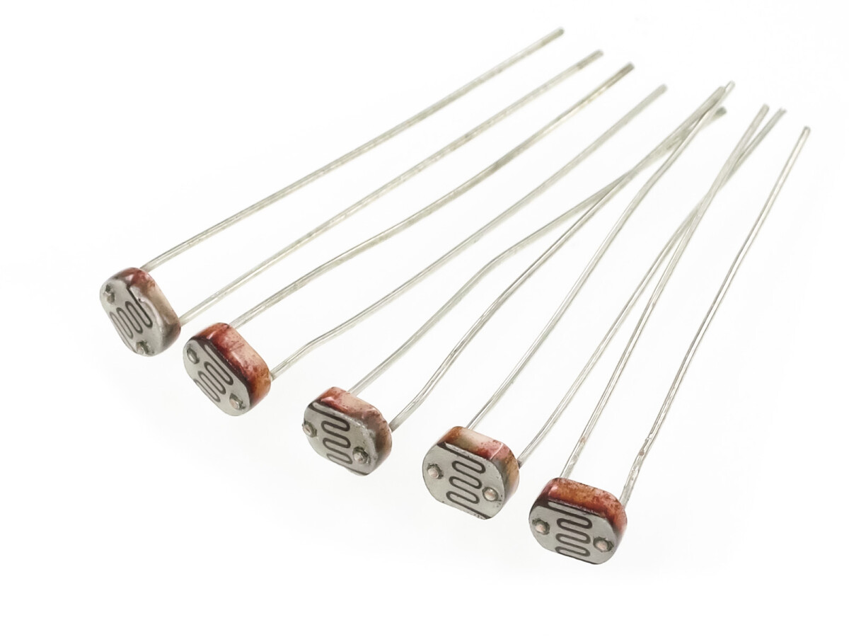 30stk 6 forskellige lysfølsomme modstande, Photoresistor 5506 5516 5528 5537 5539 5549