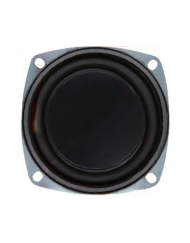 77,9 mm diameter bass membran fast monteret forstærket lavfrekvent radiator gummimembran