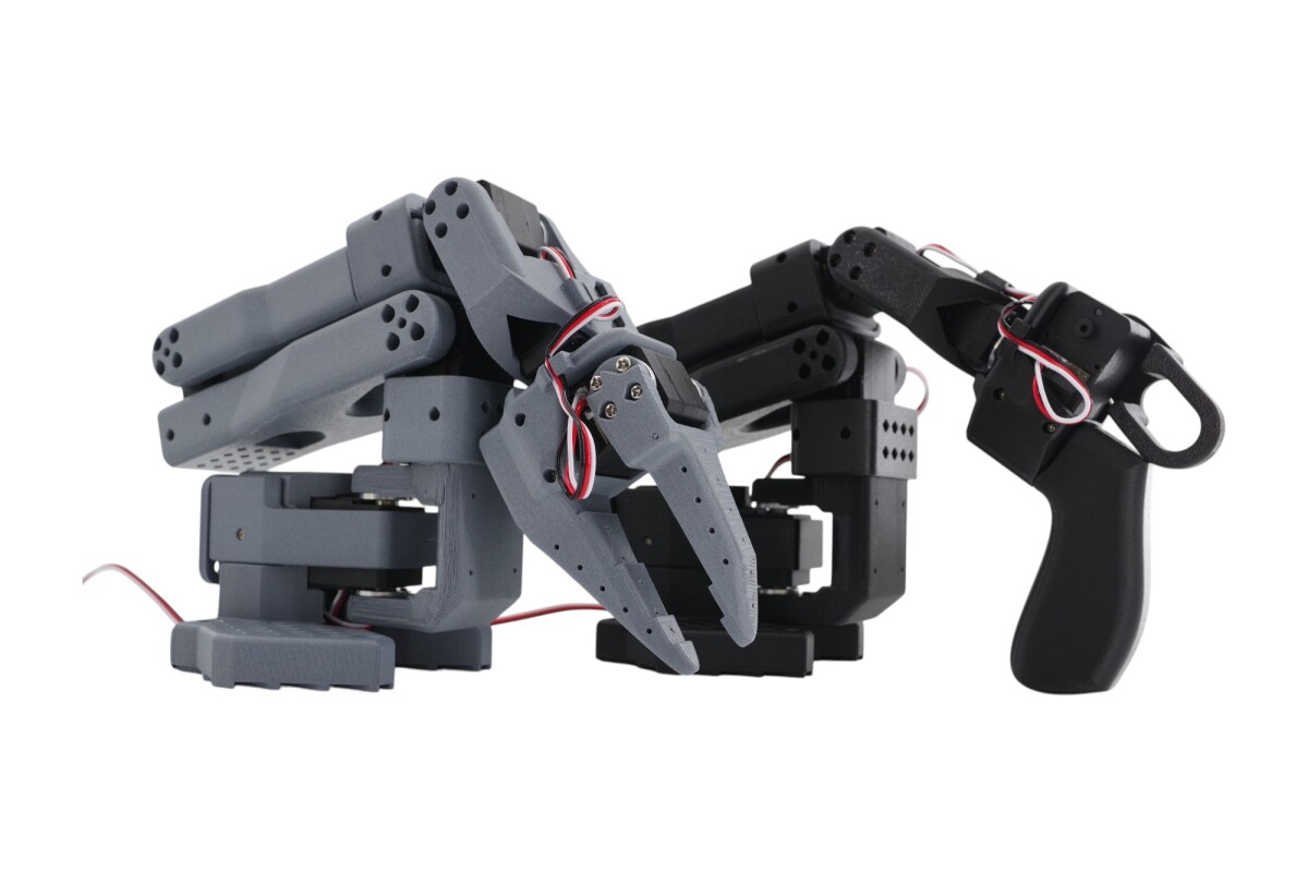 SO-ARM101 LeRobot 12V Pro Dual-Arm Kit (Leader + Follower) – 6‑akslet åben kilde robotarm med 30 kg·cm moment til AI & imitation learning