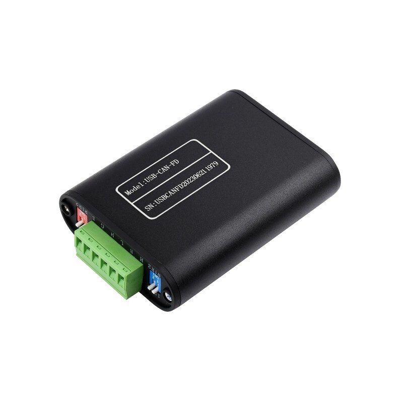 WaveShare Industrielle CAN/CAN FD Bus Datenanalysator, USB Zu CAN FD Adapter, CAN/CAN FD Bus Kommunikationskredit (Kun CAN-/CAN-FD-Bus-Kommunikation)