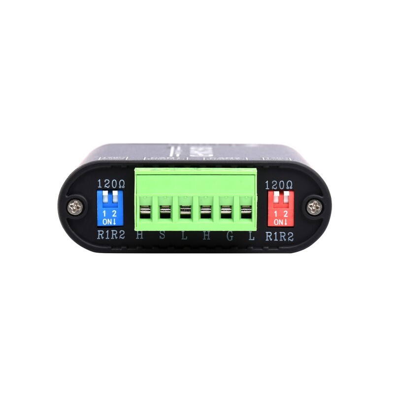 WaveShare Industrielle CAN/CAN FD Bus Datenanalysator, USB Zu CAN FD Adapter, CAN/CAN FD Bus Kommunikationskredit (Kun CAN-/CAN-FD-Bus-Kommunikation)