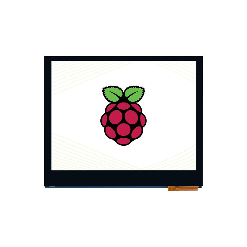 WaveShare 3,5 Zoll DSI Kapacitivt Touch Display, 5-Punkt Touch, 640 × 480 Pixel, IPS Display Panel, Kompatibel med Raspberry Pi Series Boards